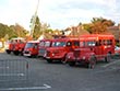 Quelques véhicules de pompiers de l'AVAIA en expo